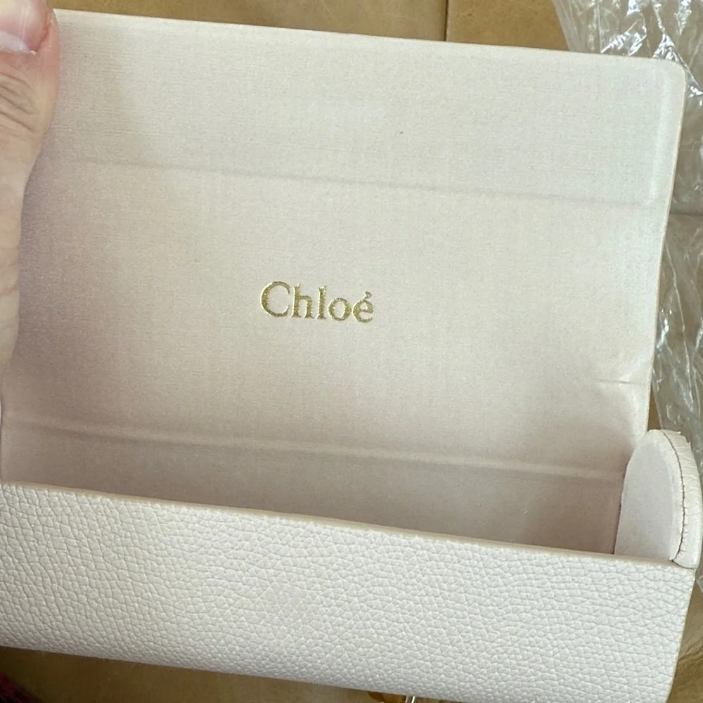 LIKE NEW $500 MSRP CHLOE West Butterfly Sunglasses in Brown